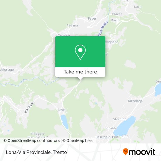 Lona-Via Provinciale map