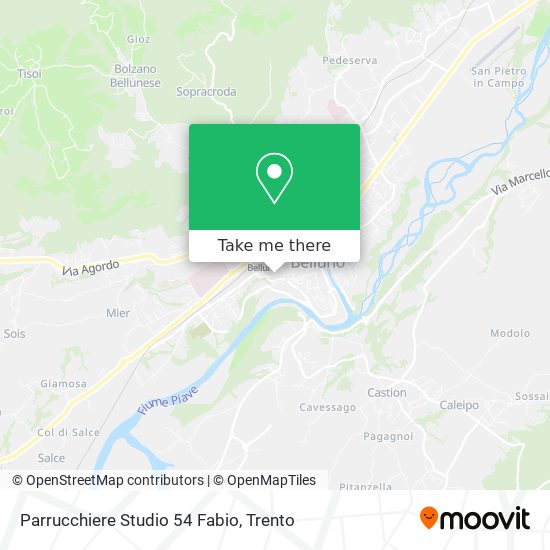 Parrucchiere Studio 54 Fabio map