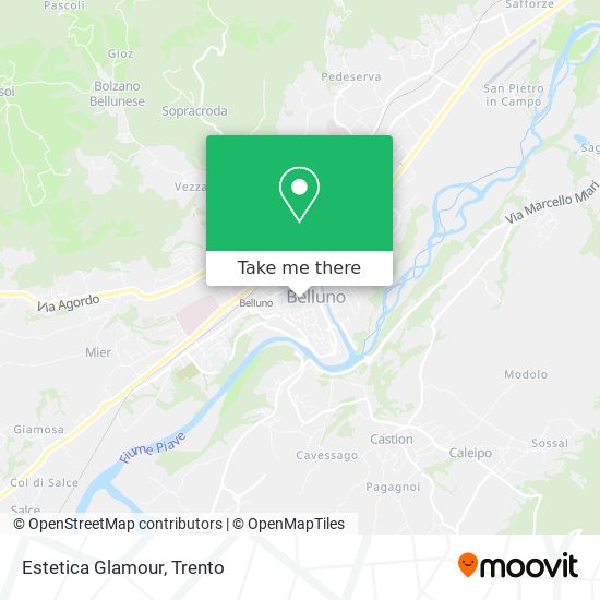 Estetica Glamour map