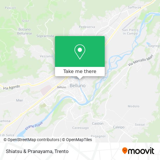 Shiatsu & Pranayama map