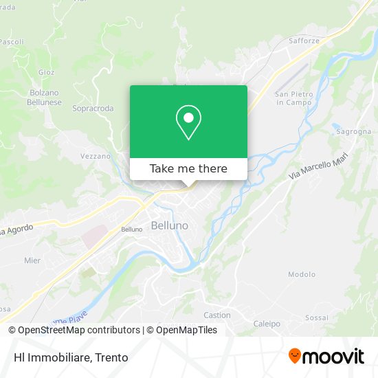 Hl Immobiliare map