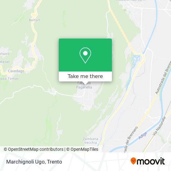 Marchignoli Ugo map