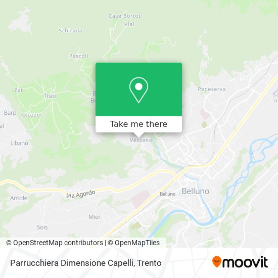 Parrucchiera Dimensione Capelli map