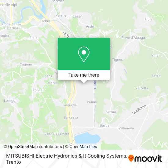 MITSUBISHI Electric Hydronics & IT Cooling Systems map