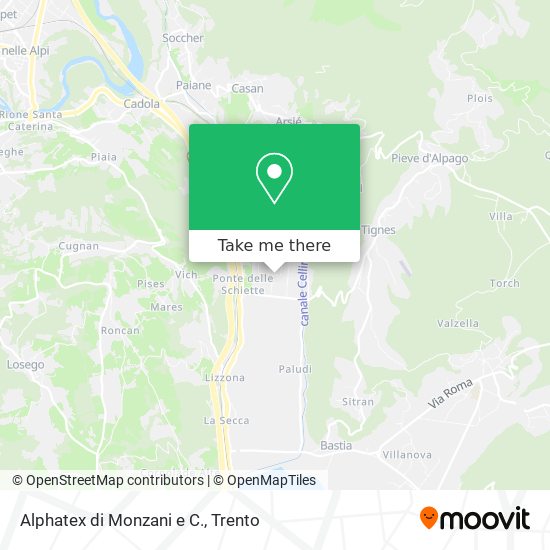 Alphatex di Monzani e C. map