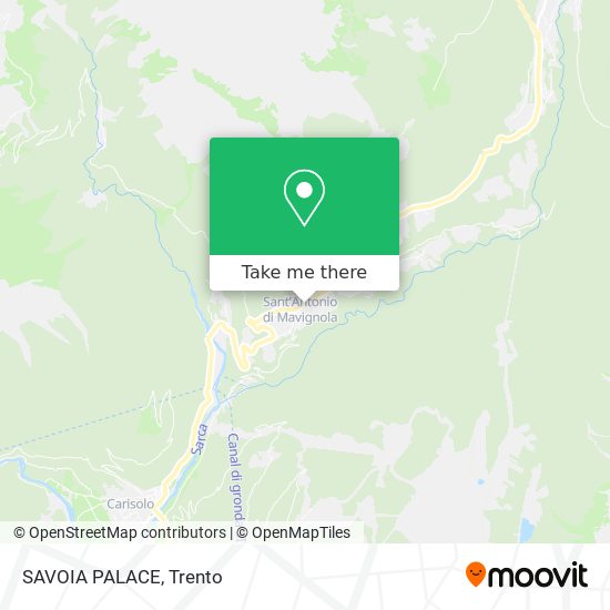 SAVOIA PALACE map