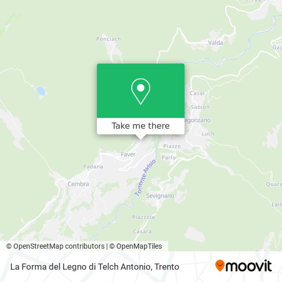 La Forma del Legno di Telch Antonio map