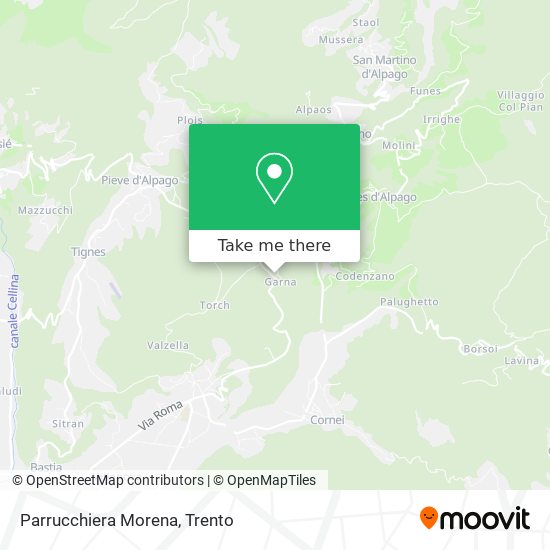 Parrucchiera Morena map