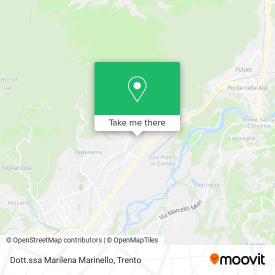 Dott.ssa Marilena Marinello map