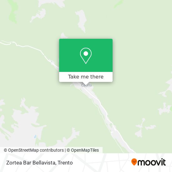 Zortea Bar Bellavista map