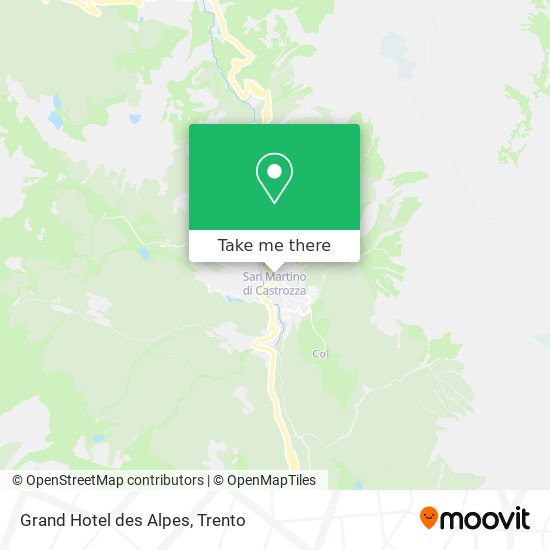 Grand Hotel des Alpes map