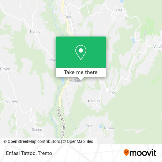 Enfasi Tattoo map