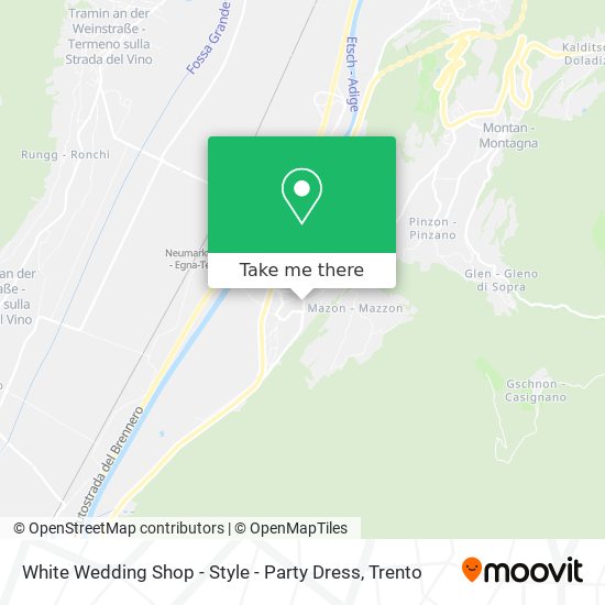 White Wedding Shop - Style - Party Dress map