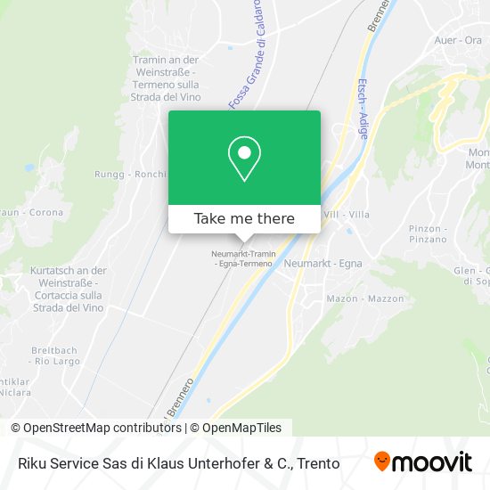 Riku Service Sas di Klaus Unterhofer & C. map