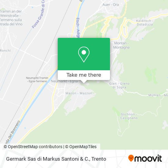 Germark Sas di Markus Santoni & C. map