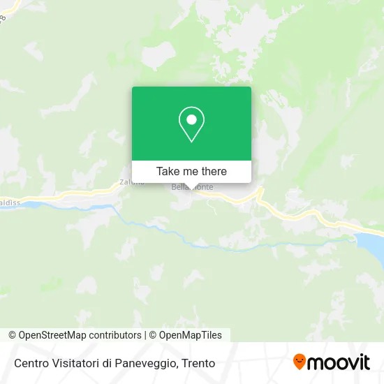 Centro Visitatori di Paneveggio map