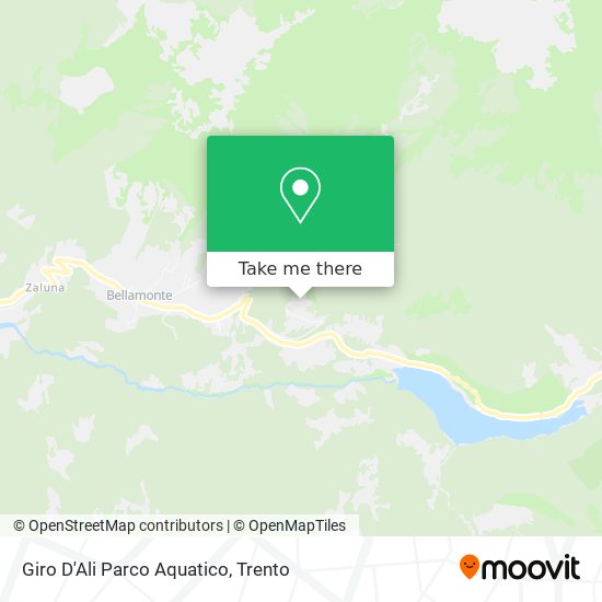 Giro D'Ali Parco Aquatico map