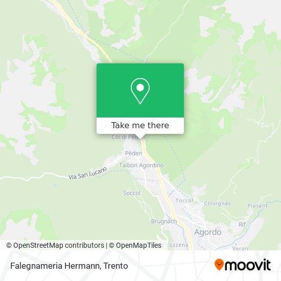 Falegnameria Hermann map