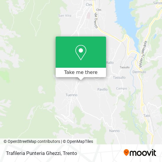 Trafileria Punteria Ghezzi map