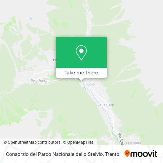Consorzio del Parco Nazionale dello Stelvio map