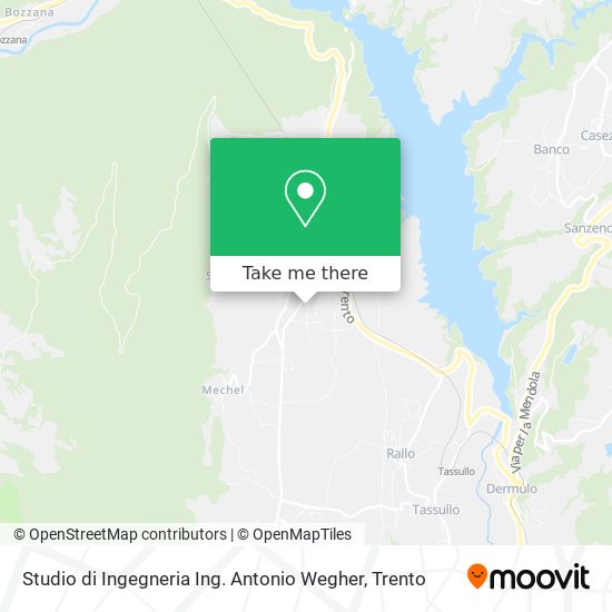 Studio di Ingegneria Ing. Antonio Wegher map