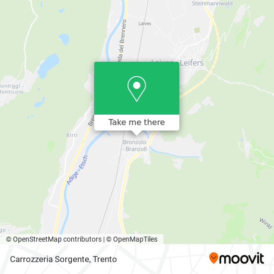 Carrozzeria Sorgente map