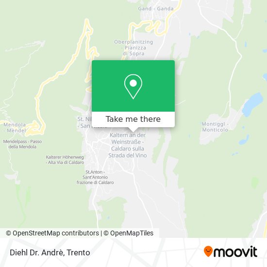 Diehl Dr. Andrè map