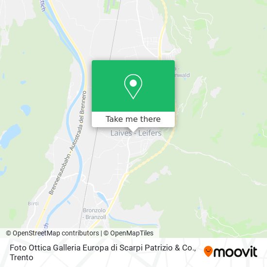 Foto Ottica Galleria Europa di Scarpi Patrizio & Co. map