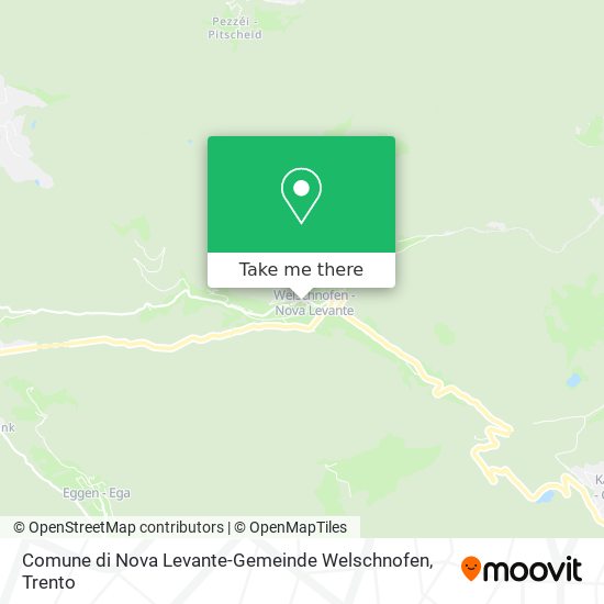 Comune di Nova Levante-Gemeinde Welschnofen map