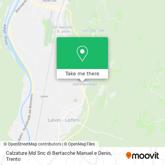 Calzature Md Snc di Bertacche Manuel e Denis map