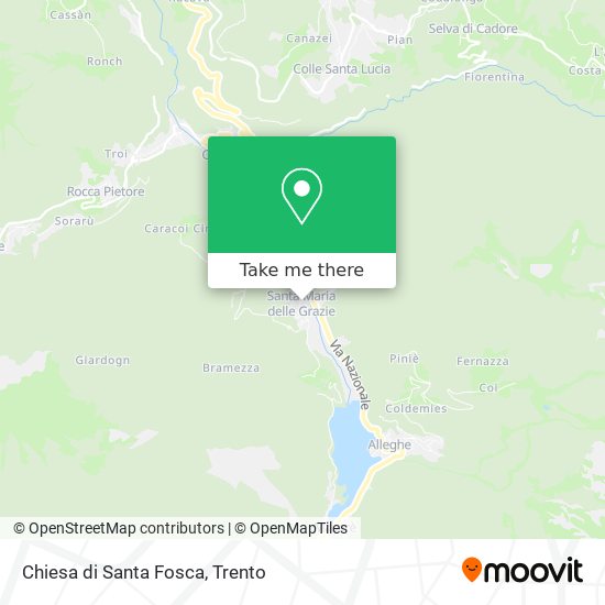 Chiesa di Santa Fosca map