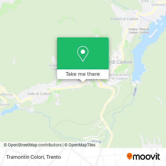 Tramontin Colori map