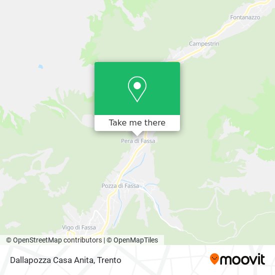 Dallapozza Casa Anita map