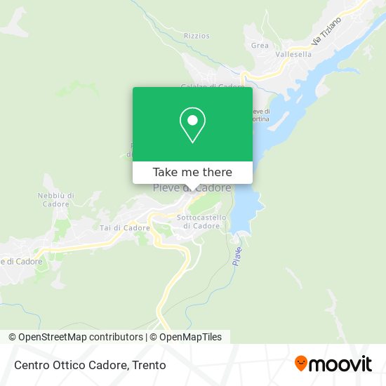 Centro Ottico Cadore map