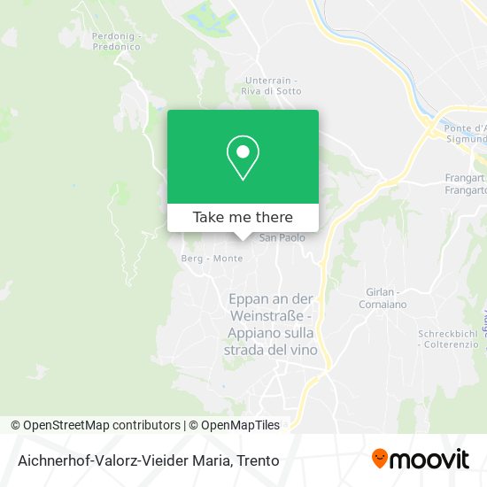 Aichnerhof-Valorz-Vieider Maria map