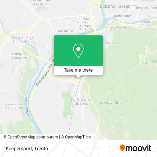 Keepersport map