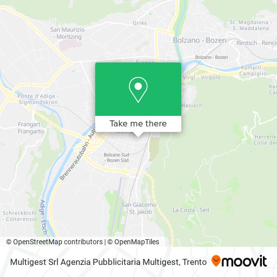 Multigest Srl Agenzia Pubblicitaria Multigest map
