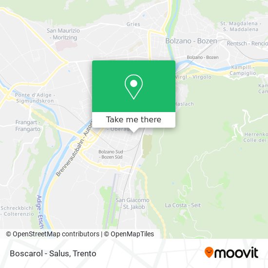 Boscarol - Salus map