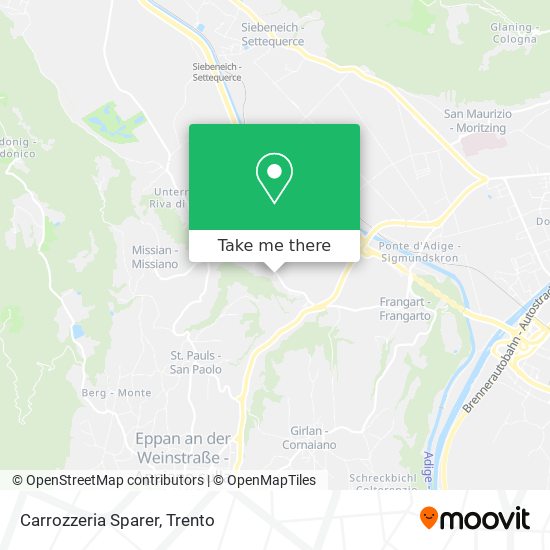 Carrozzeria Sparer map