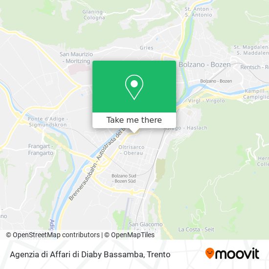 Agenzia di Affari di Diaby Bassamba map