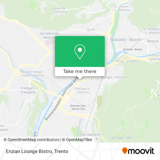 Enzian Lounge Bistro map