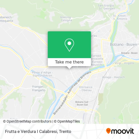 Frutta e Verdura I Calabresi map