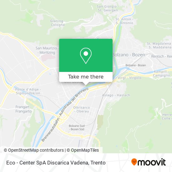 Eco - Center SpA Discarica Vadena map