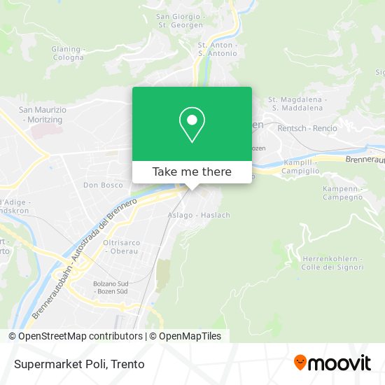 Supermarket Poli map