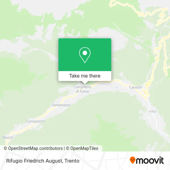 Friedrich August Refuge map