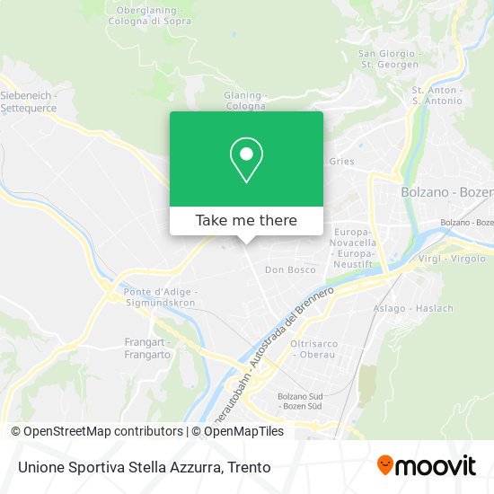 Unione Sportiva Stella Azzurra map