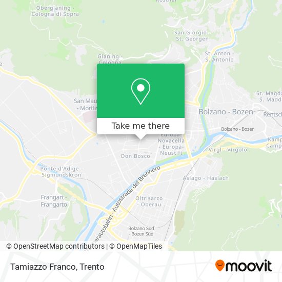Tamiazzo Franco map