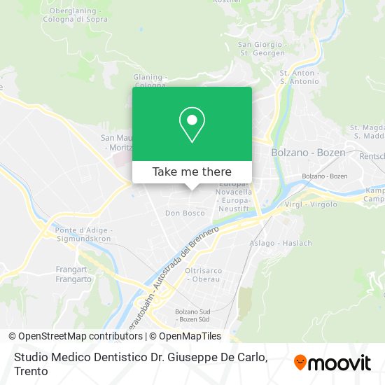 Studio Medico Dentistico Dr. Giuseppe De Carlo map