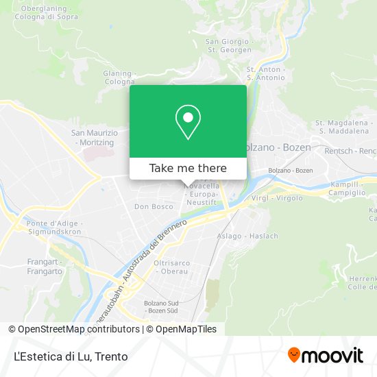 L'Estetica di Lu map