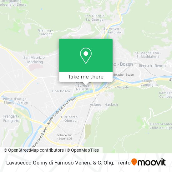 Lavasecco Genny di Famoso Venera & C. Ohg map